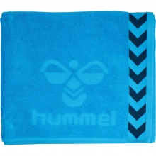hummel Duschtuch Logo Gross hellblau 160x70cm